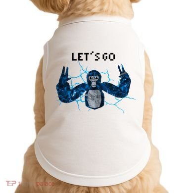 Let's Go Gorilla Gamer Meme Doggie Tank