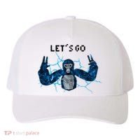 Let's Go Gorilla Gamer Meme Yupoong Adult 5-Panel Trucker Hat thumb 0