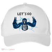 Let's Go Gorilla Gamer Meme Five-Panel Snapback Cap thumb 0