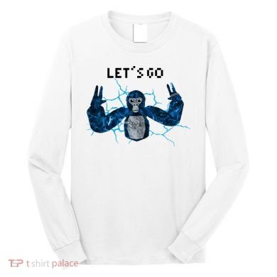 Let's Go Gorilla Gamer Meme Long Sleeve Shirt