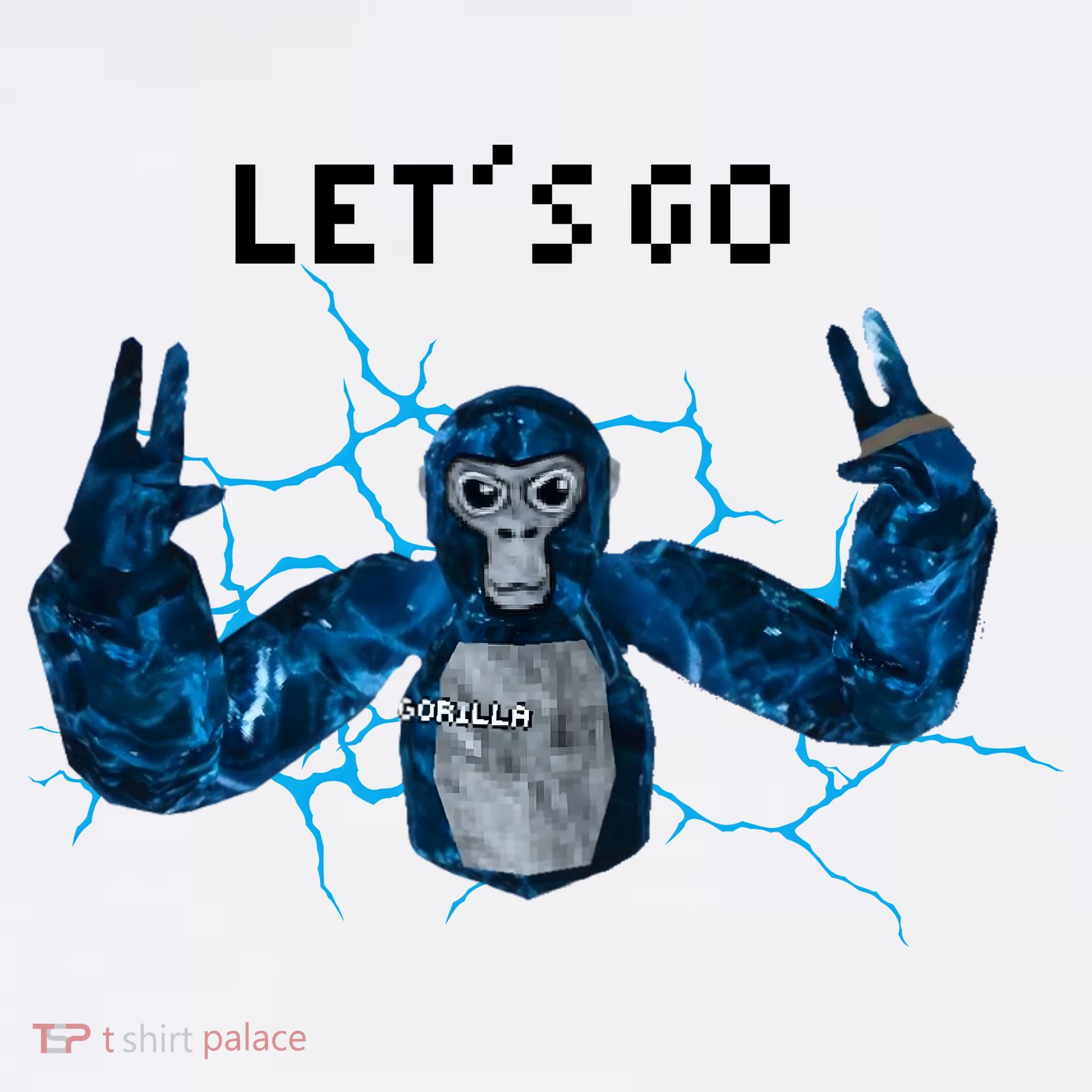 Let's Go Gorilla Gamer Meme Long Sleeve Shirt