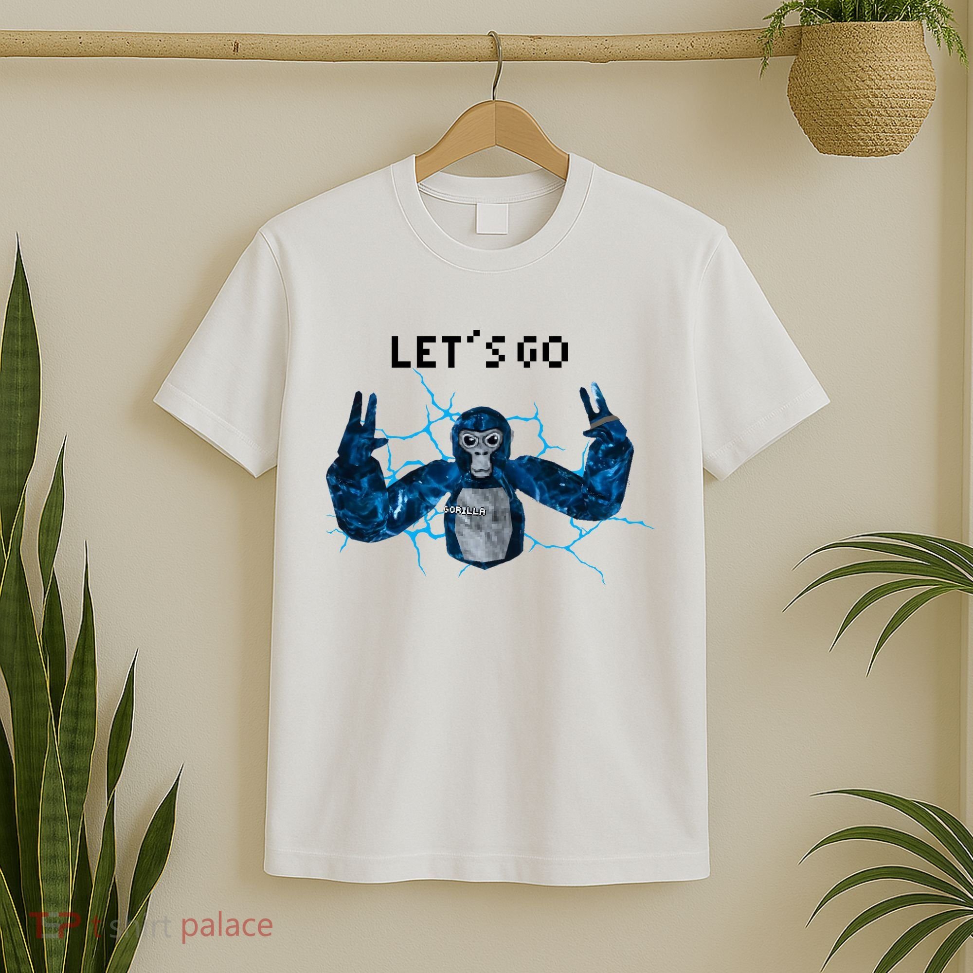 Let's Go Gorilla Gamer Meme T-Shirt