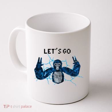 Let's Go Gorilla Gamer Meme Coffee Mug