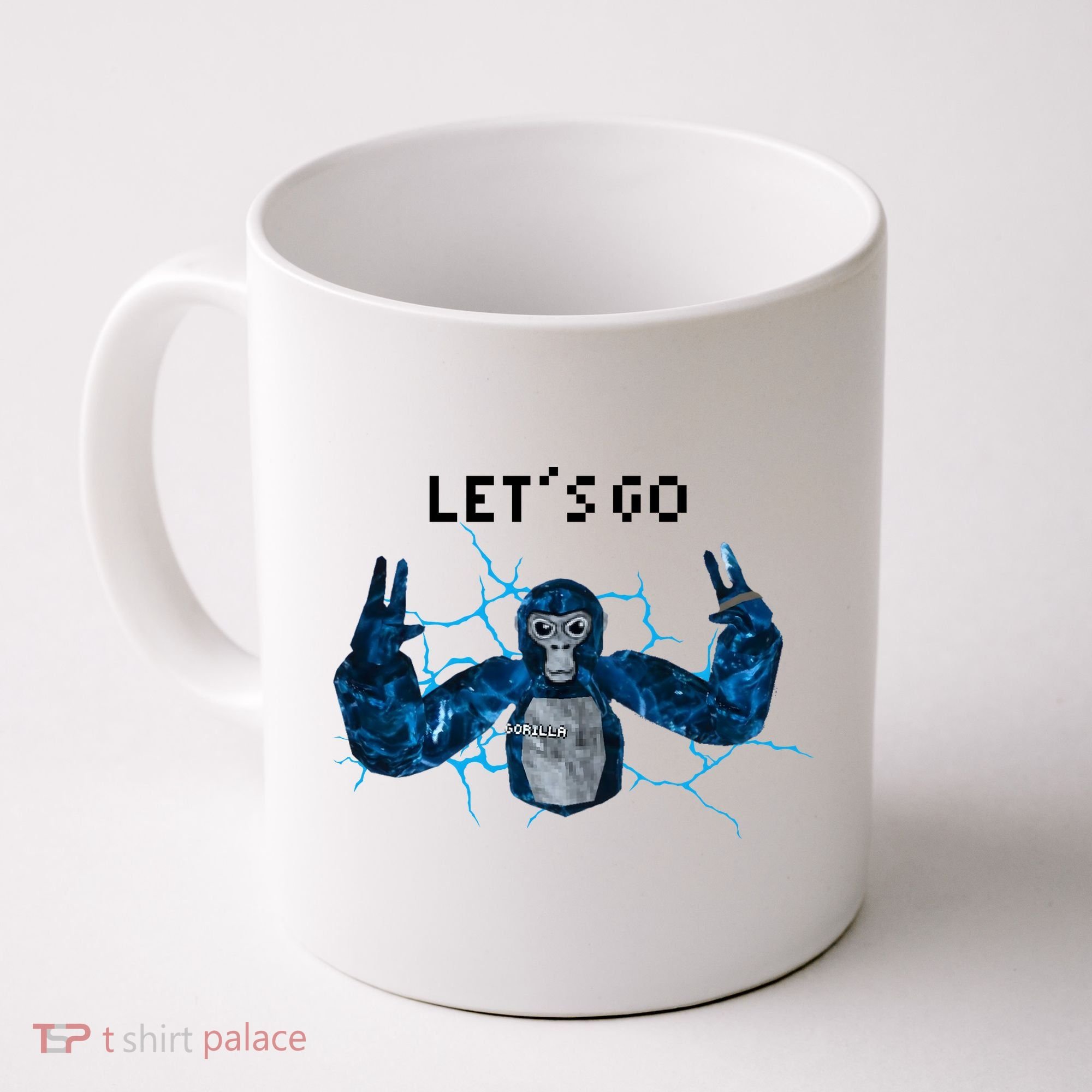 Let's Go Gorilla Gamer Meme Coffee Mug