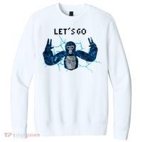 Let's Go Gorilla Gamer Meme V.I.T. Fleece Crew Sweatshirt thumb 0