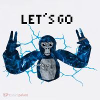 Let's Go Gorilla Gamer Meme Tall Long Sleeve Shirt thumb 2
