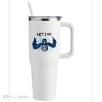 Let's Go Gorilla Gamer Meme 40oz Vacuum Insulated Stainless Steel Travel Tumbler thumb 0