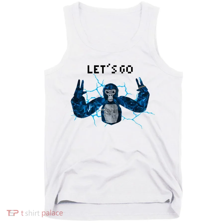 Let's Go Gorilla Gamer Meme Tank Top