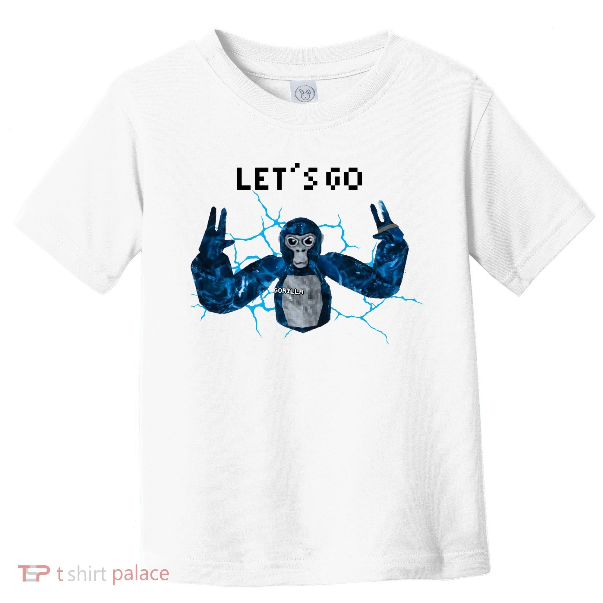 Let's Go Gorilla Gamer Meme Toddler T-Shirt