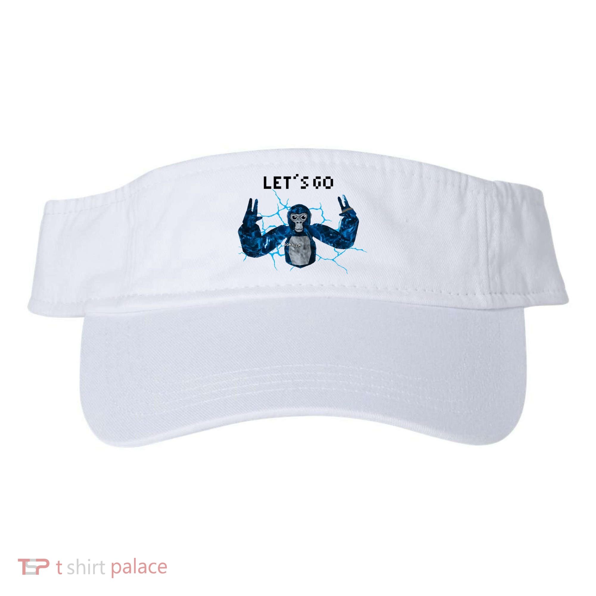 Let's Go Gorilla Gamer Meme Visor