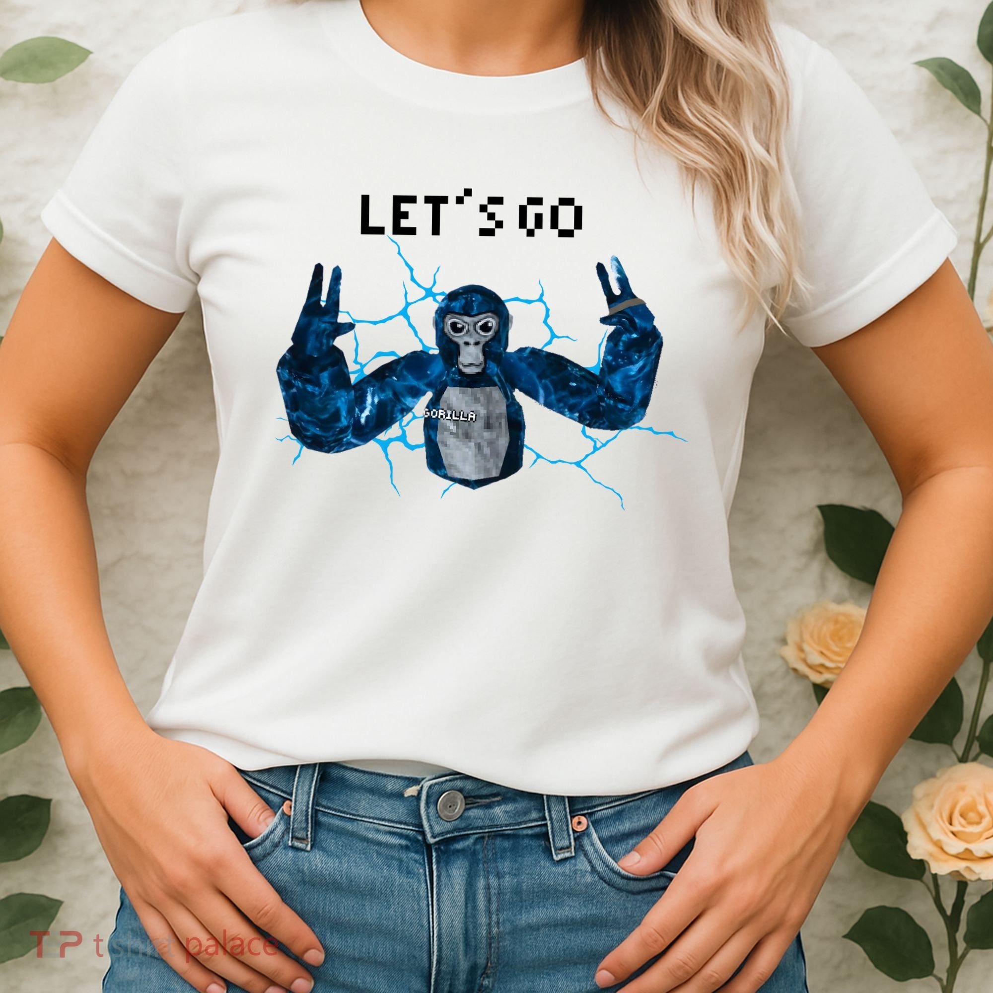 Let's Go Gorilla Gamer Meme Women's T-Shirt