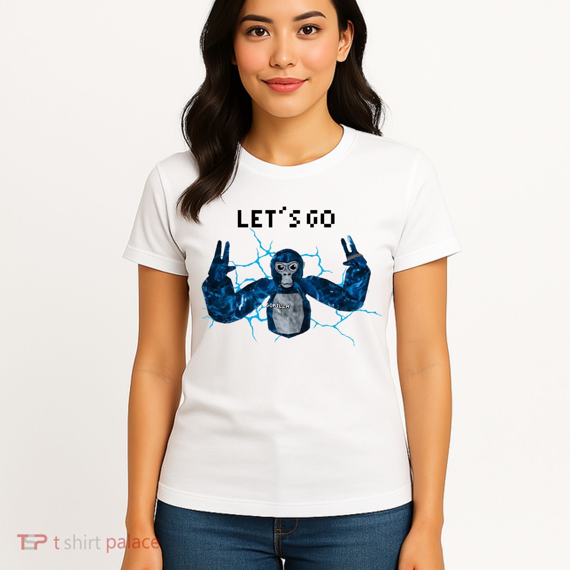 Let's Go Gorilla Gamer Meme Women's T-Shirt