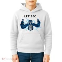 Let's Go Gorilla Gamer Meme Kids Hoodie thumb 4