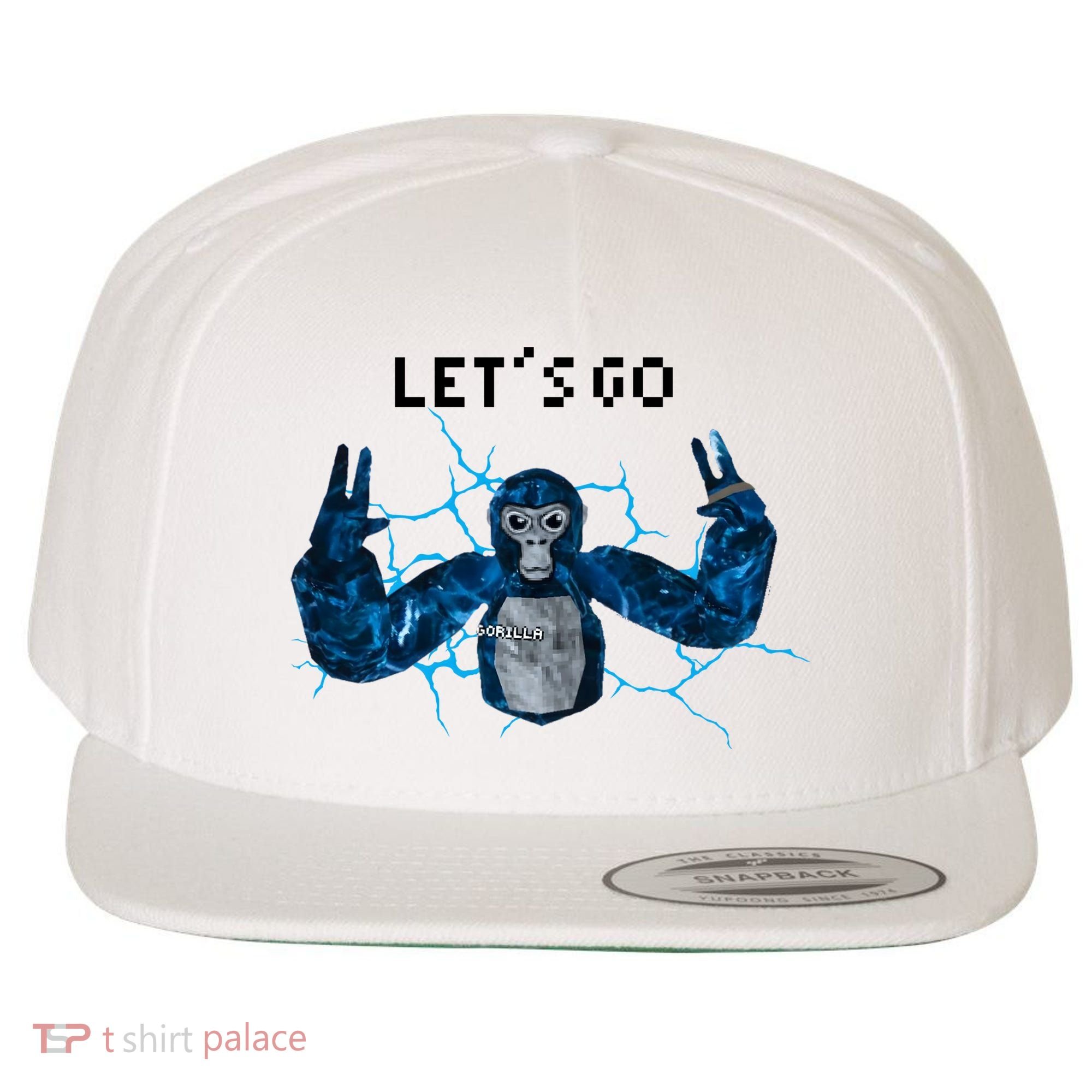 Let's Go Gorilla Gamer Meme Wool Snapback Cap