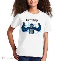 Let's Go Gorilla Gamer Meme Kids T-Shirt thumb 2