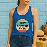 Lawyer Great Gift Best Lawyer Ever Meaningful Gift Women's Tank Top thumb 2