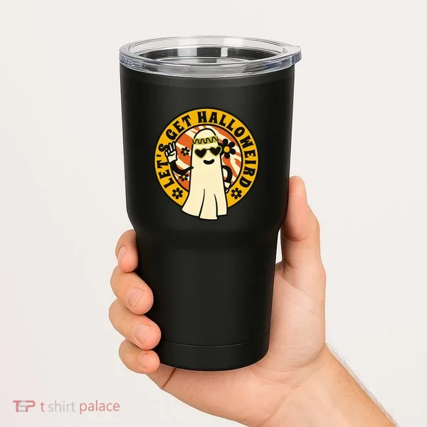 Lets Get Halloweird Tumbler
