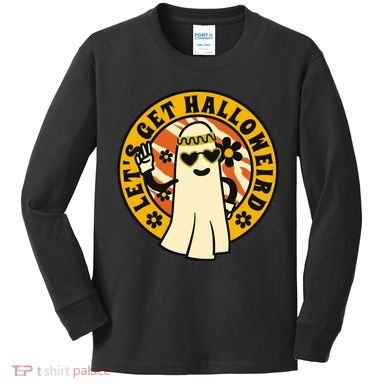 Lets Get Halloweird Kids Long Sleeve Shirt