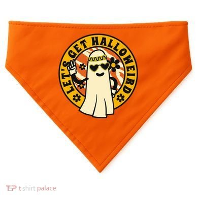 Lets Get Halloweird USA-Made Doggie Bandana
