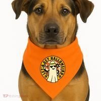 Lets Get Halloweird USA-Made Doggie Bandana thumb 1