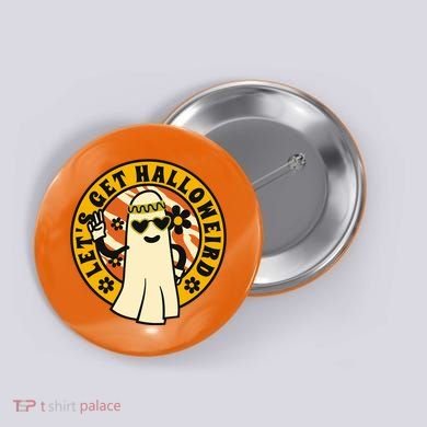 Lets Get Halloweird Button