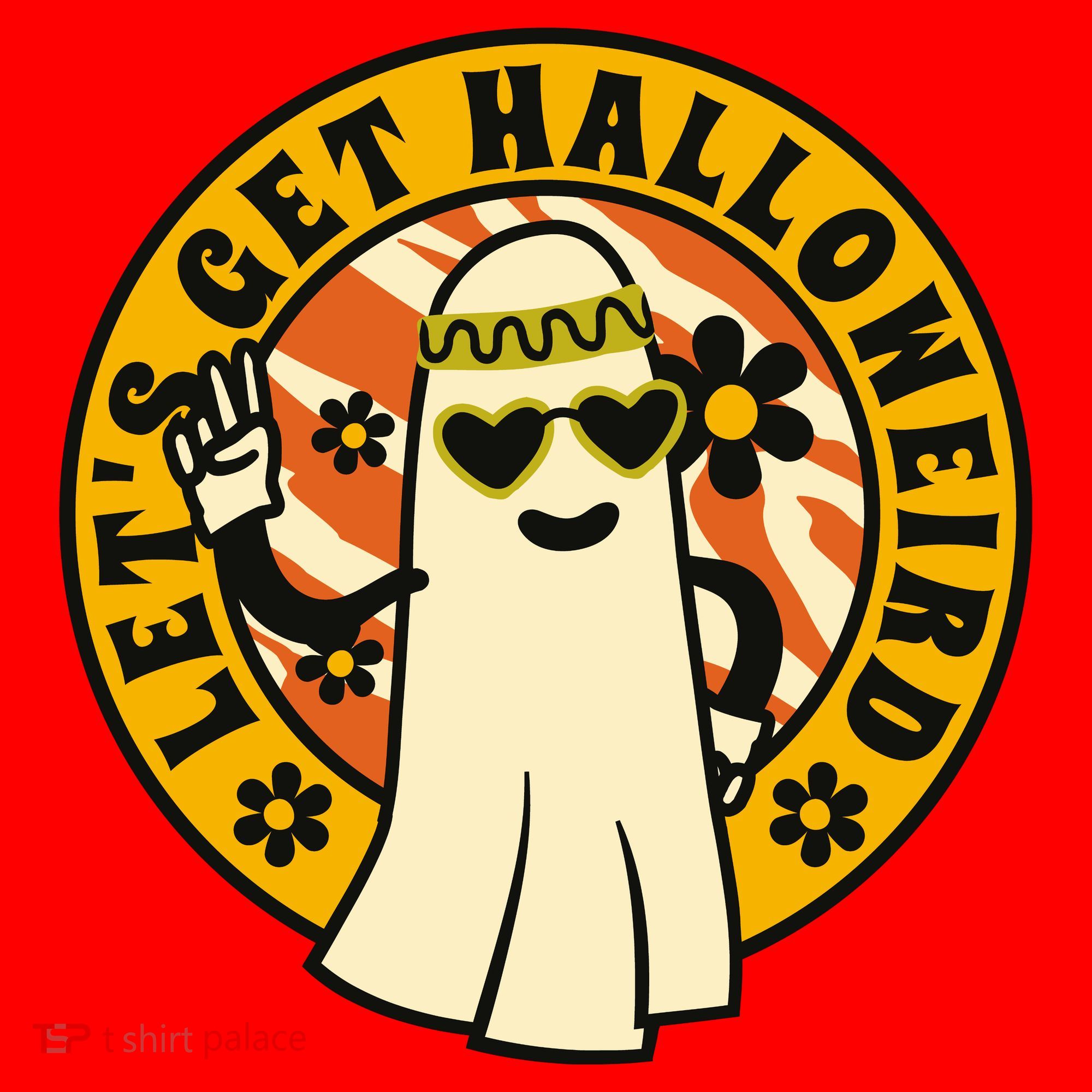 Lets Get Halloweird Santa Hat