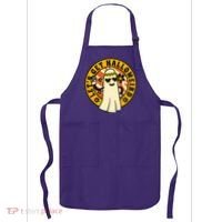 Let's Get Halloweird 60s Hippie Ghost Halloween Apron thumb 0