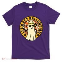 Let's Get Halloweird 60s Hippie Ghost Halloween T-Shirt thumb 0