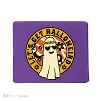Let's Get Halloweird 60s Hippie Ghost Halloween Mousepad thumb 0