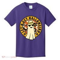 Let's Get Halloweird 60s Hippie Ghost Halloween Kids T-Shirt thumb 0