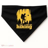 Let's Go Hiking USA-Made Doggie Bandana thumb 0