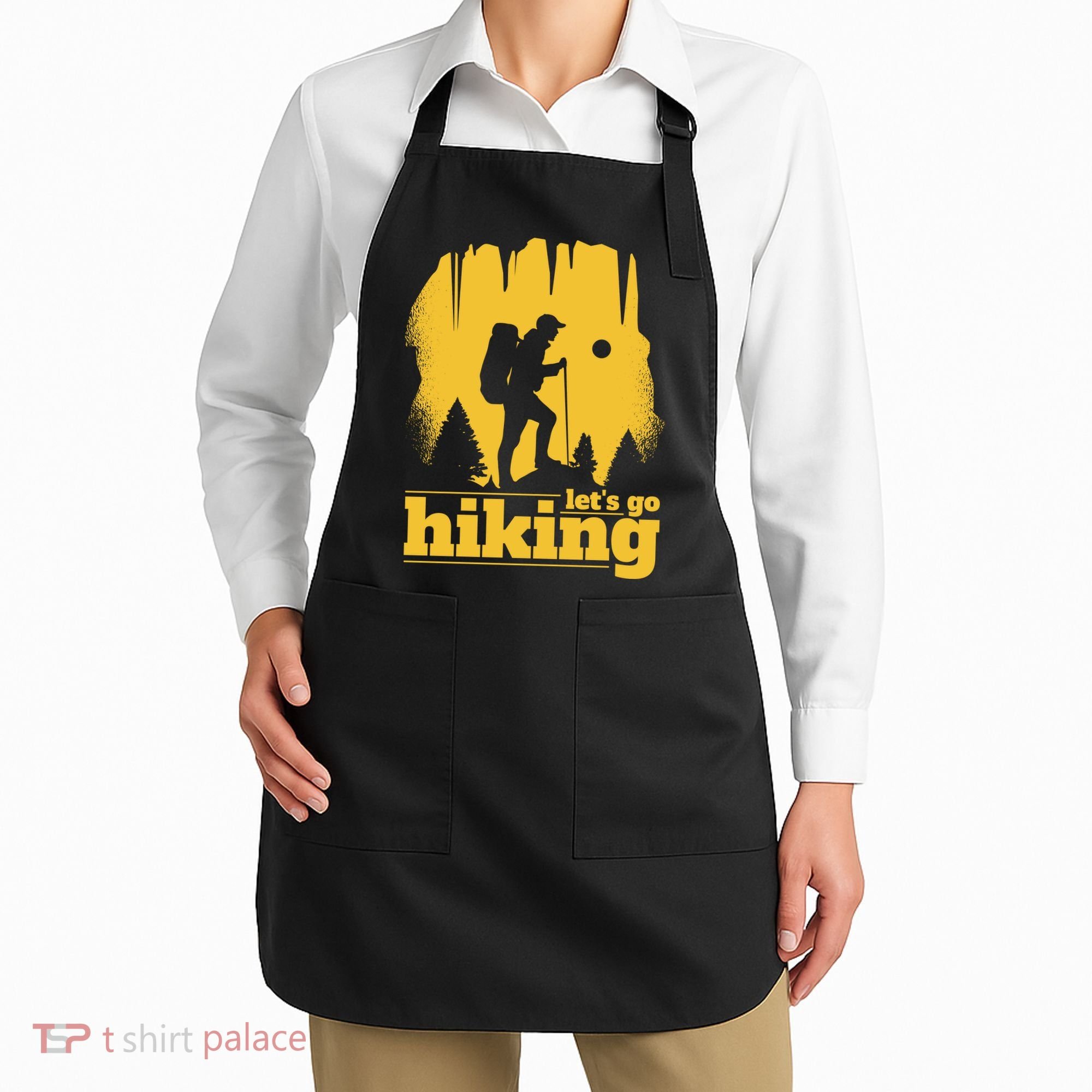 Let's Go Hiking Apron