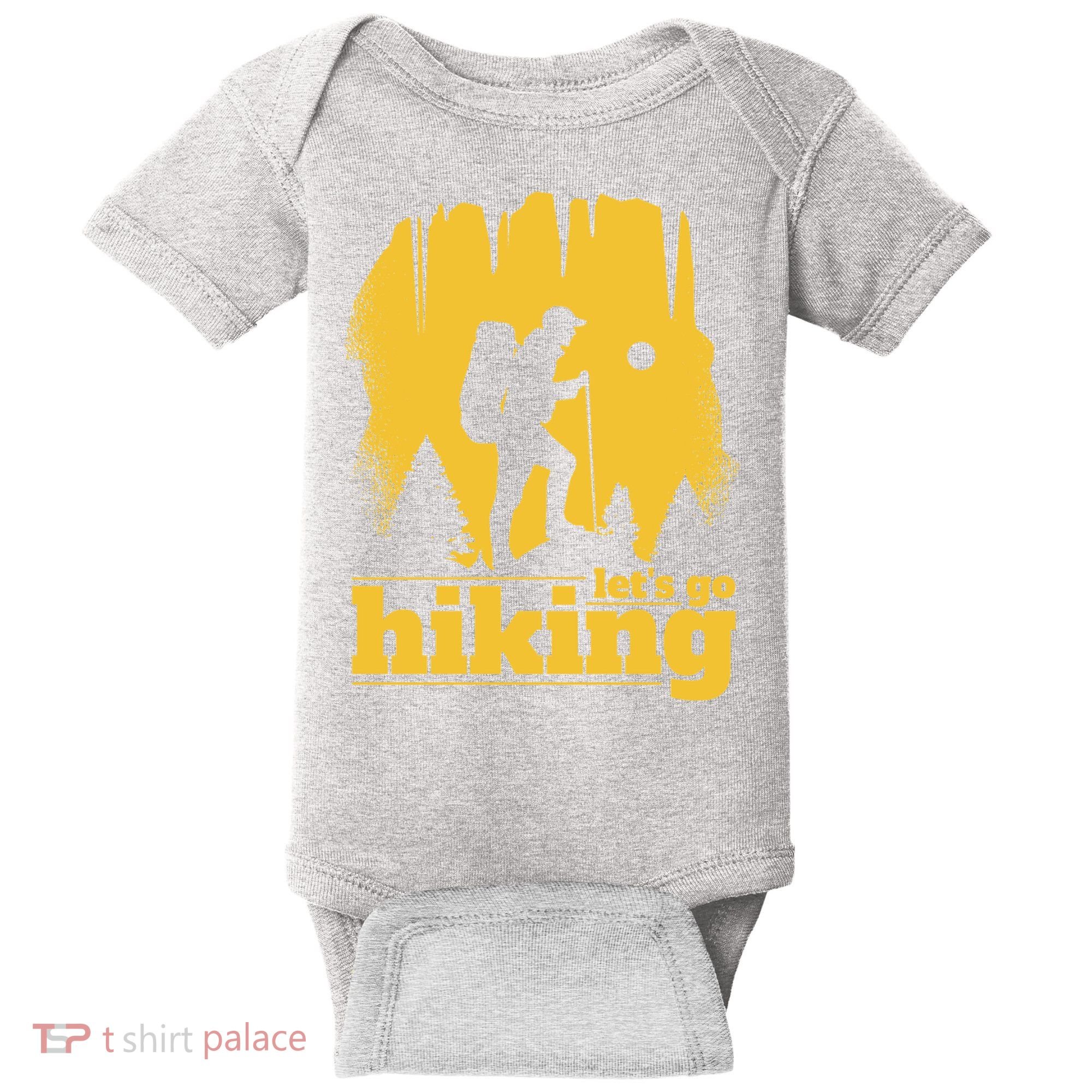 Let's Go Hiking Baby Bodysuit