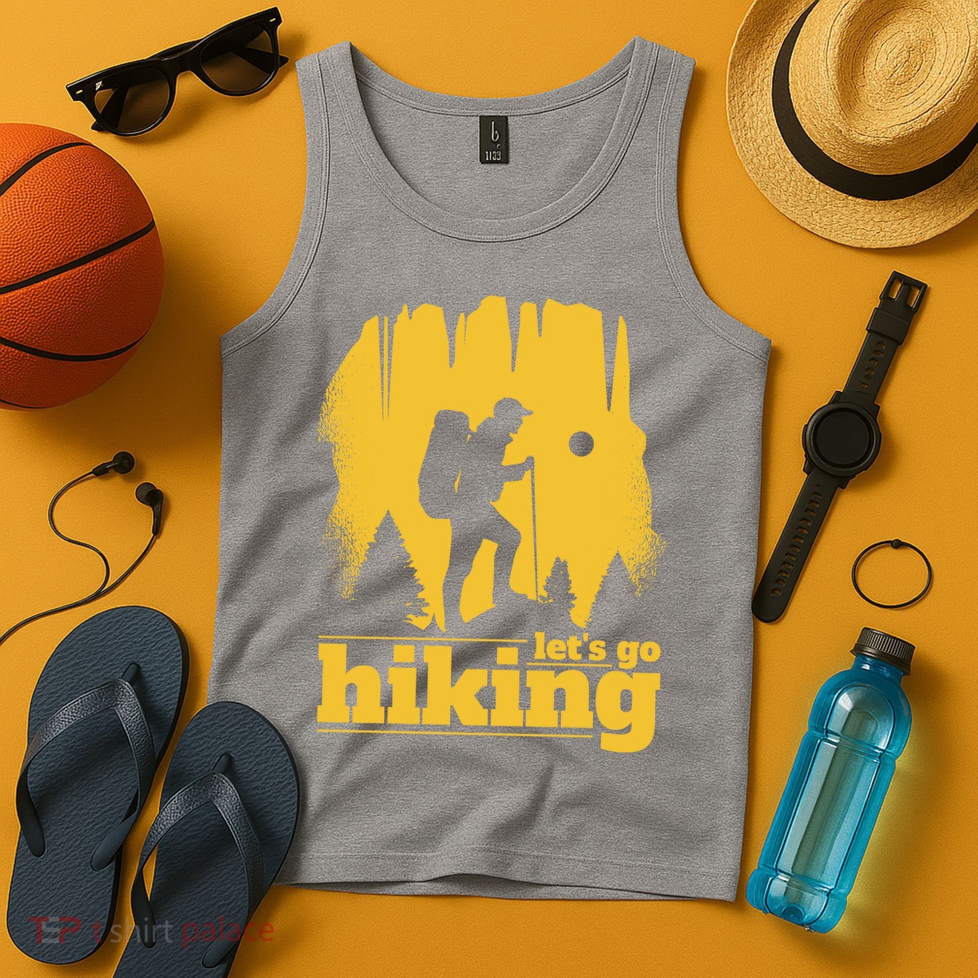 Let's Go Hiking Tank Top