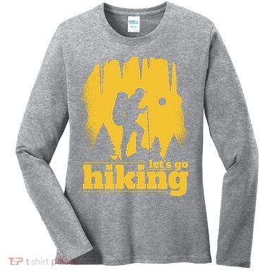 Let's Go Hiking Women's Long Sleeve Shirt