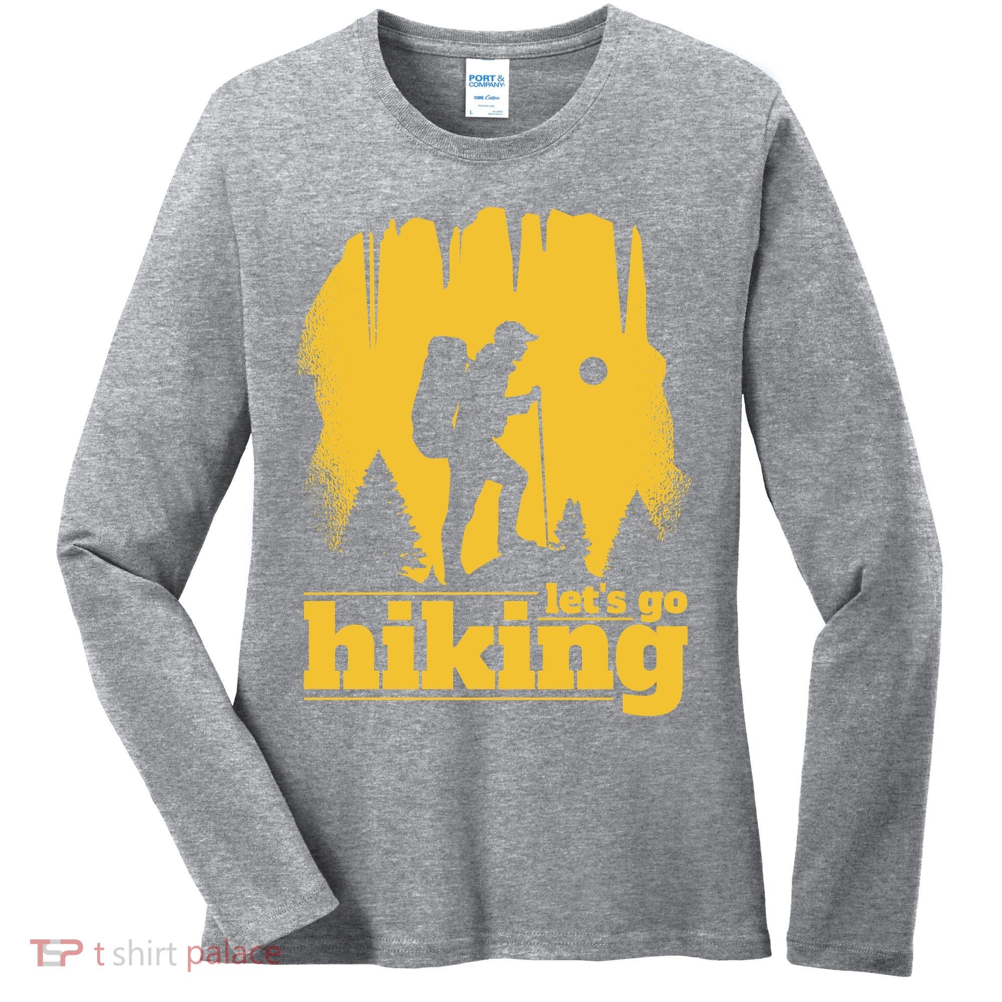 Let's Go Hiking Women's Long Sleeve Shirt