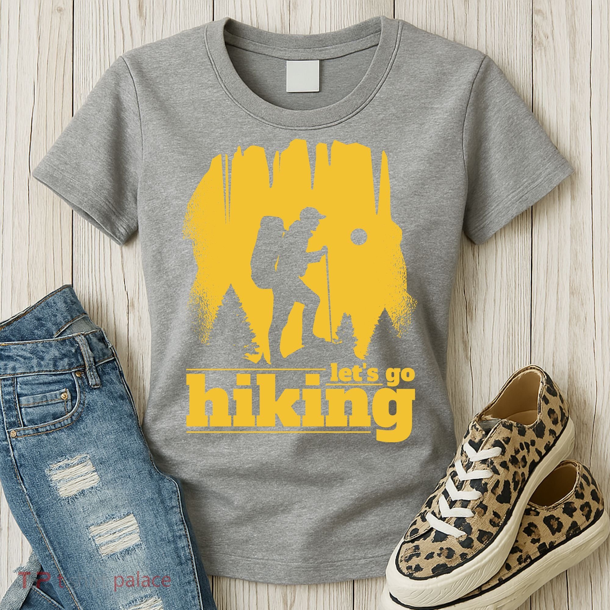 Let's Go Hiking Women's T-Shirt