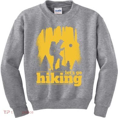 Let's Go Hiking Kids Sweatshirt
