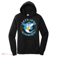 Let's Get Hammered Hammerhead Shark Beer Women's Hoodie thumb 0