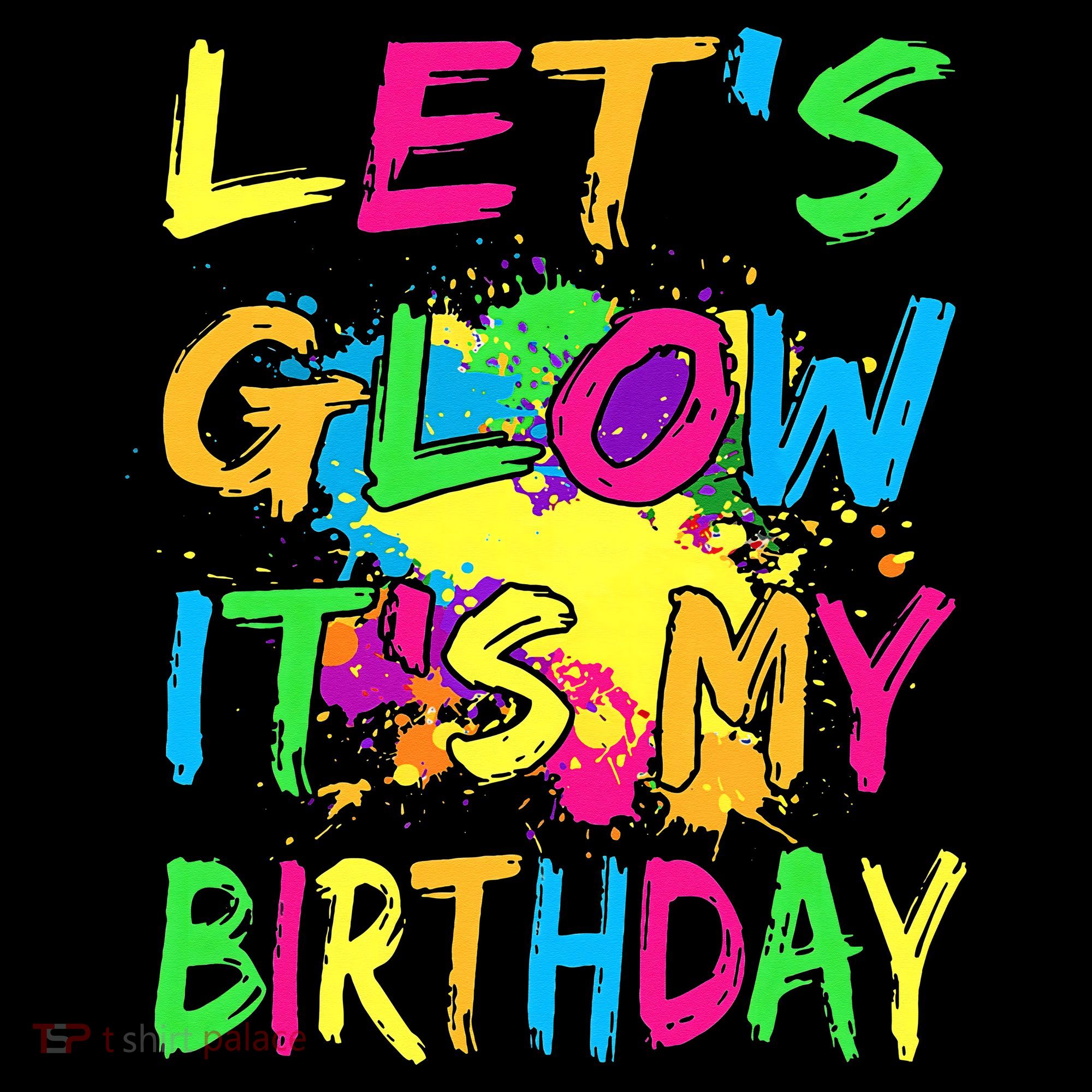 Let's Glow It's My Birthday Bucket Hat