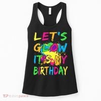 Let's Glow It's My Birthday Women's Tank Top thumb 0