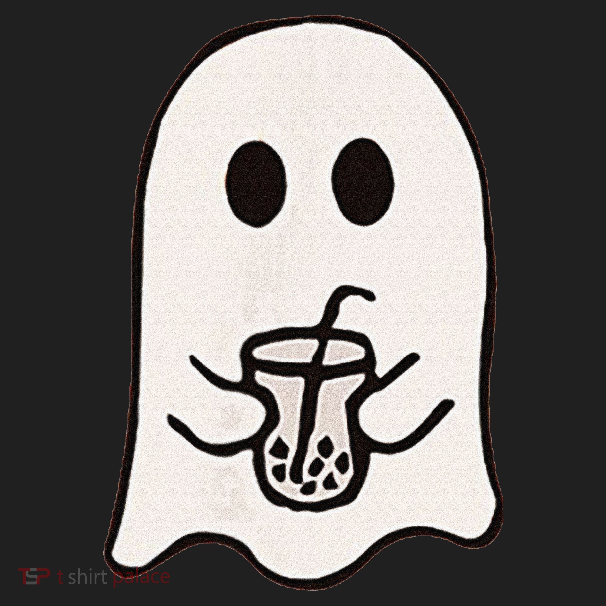 Little Ghost Ice Coffee Happy Halloween Hat