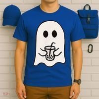 Little Ghost Ice Coffee Happy Halloween T-Shirt thumb 6