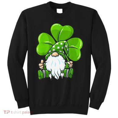 LOVE Gnomes Irish Shamrock St Patrick's Day Sweatshirt