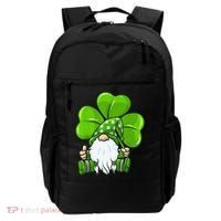 LOVE Gnomes Irish Shamrock St Patrick's Day Backpack thumb 0