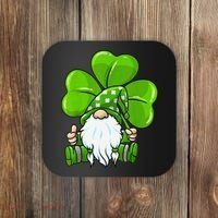LOVE Gnomes Irish Shamrock St Patrick's Day Coaster thumb 0