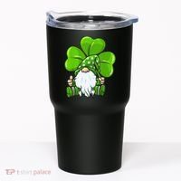 LOVE Gnomes Irish Shamrock St Patrick's Day Tumbler thumb 0