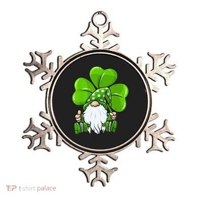 LOVE Gnomes Irish Shamrock St Patrick's Day Ornament