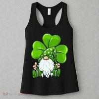 LOVE Gnomes Irish Shamrock St Patrick's Day Women's Tank Top thumb 3