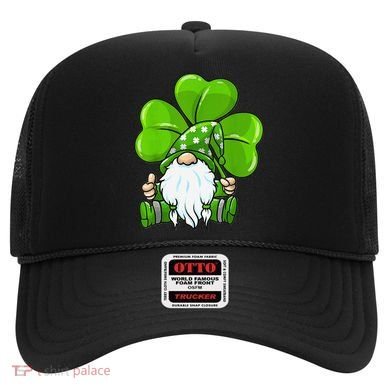 LOVE Gnomes Irish Shamrock St Patrick's Day Hat
